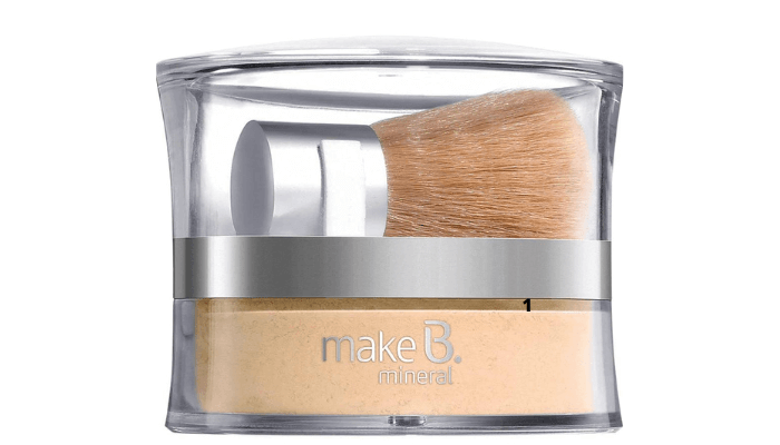Base em Pó Mineral MAKE B. O Boticário é mais uma das dicas de maquiagem para pele oleosa