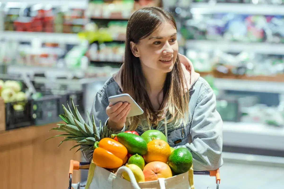 Como fazer lista de compras de supermercado mensal