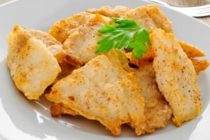receita com filé de peixe
