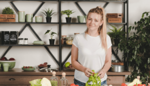 horta na cozinha